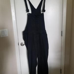 Torrid Black Boyfriend Overalls